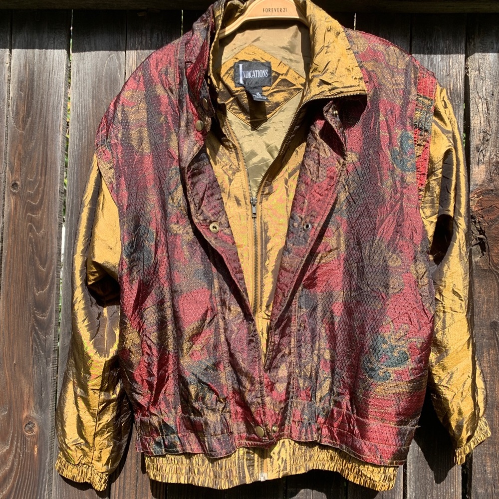 Indications Medium Red & Gold Jacket